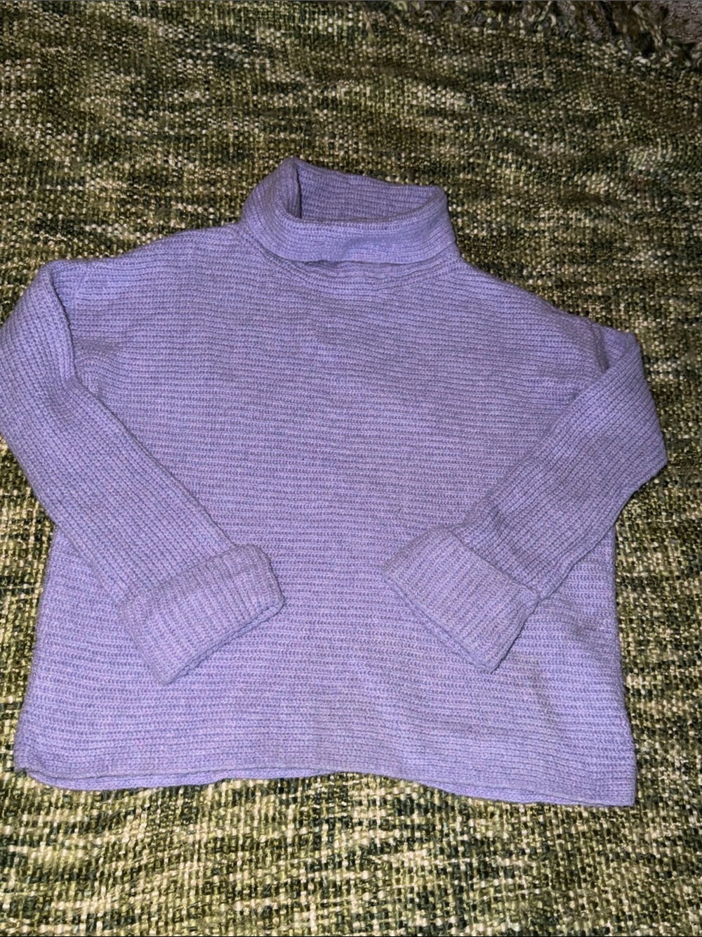 New Pilcro by Anthropologie Lavender Turtleneck Knit Sweater - Women size S